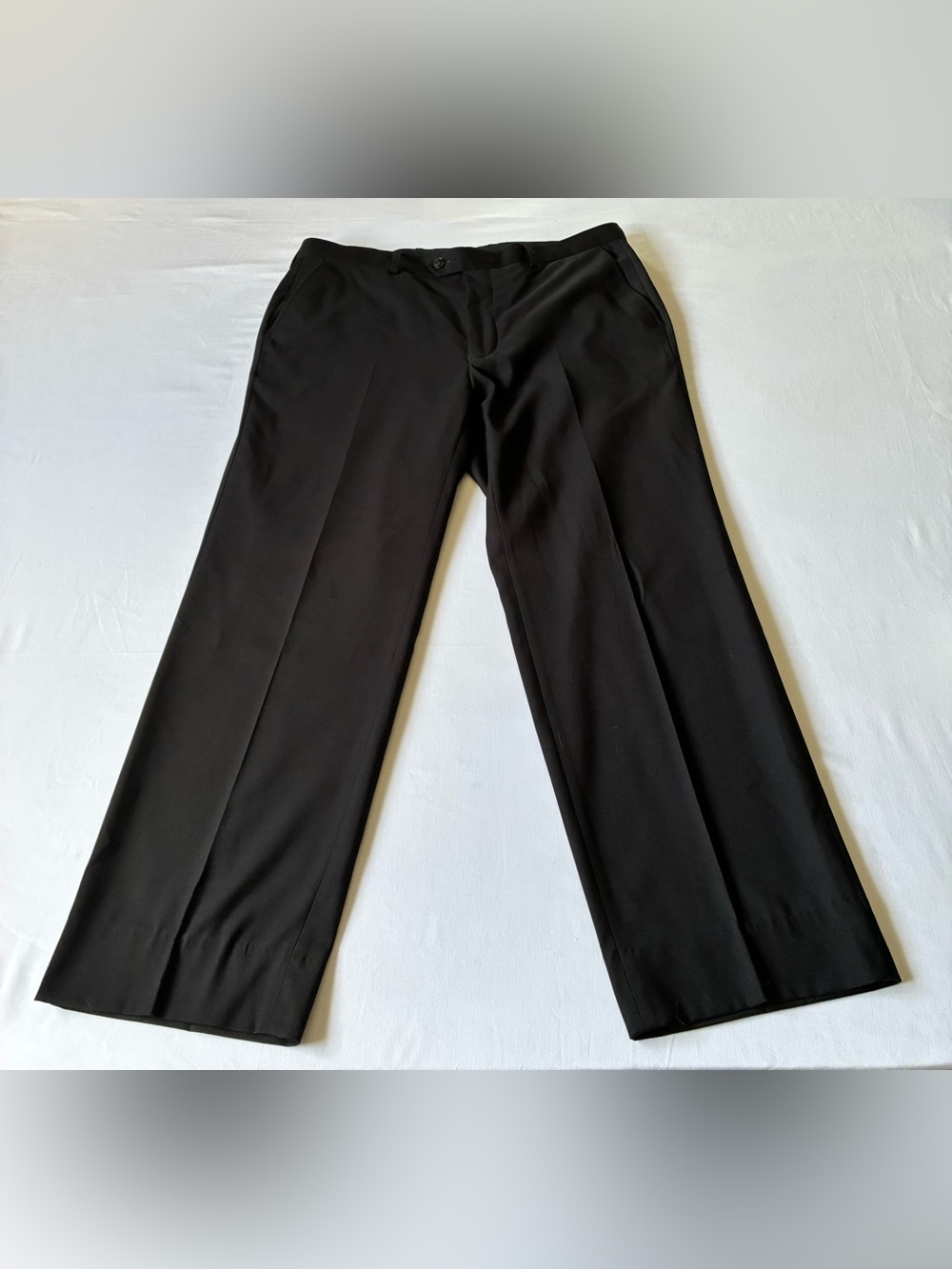 Bellissimo Men's All-Black Dress Pants - Straight Leg